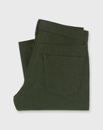 Load image into Gallery viewer, Slim Straight Jean in Olive Selvedge Denim
