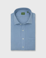 Load image into Gallery viewer, Spread Collar Sport Shirt in Glacier Corduroy
