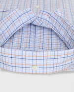 Load image into Gallery viewer, Button-Down Sport Shirt in Lavender/Maize/Blue Multi Tattersall Poplin
