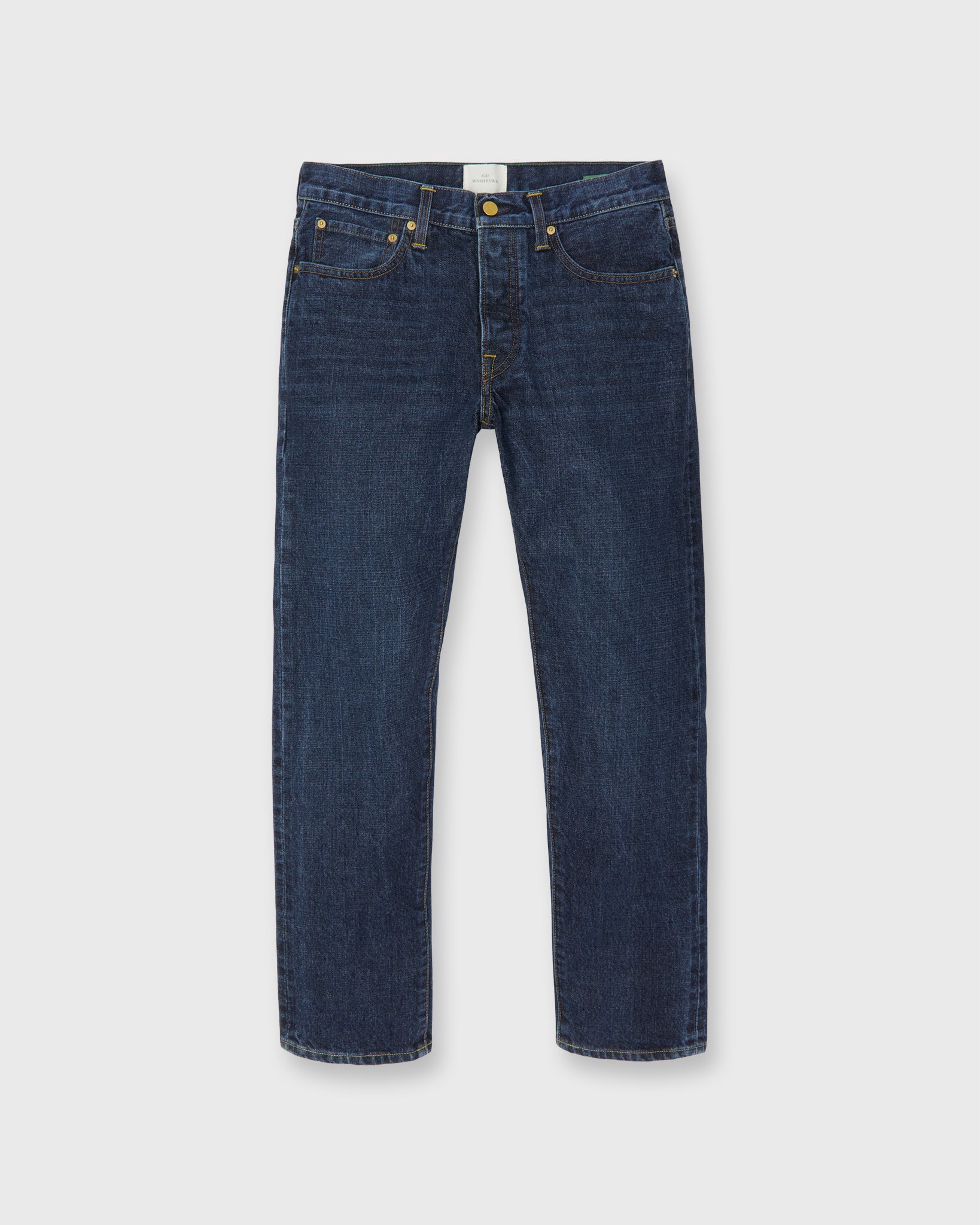 Slim Straight Jean in Japanese Selvedge Dark Rinse Denim