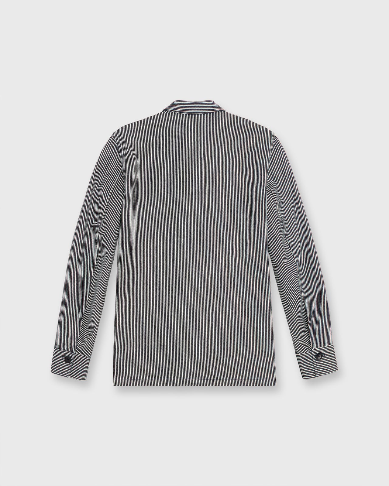 Chore Jacket in Hickory Stripe Denim
