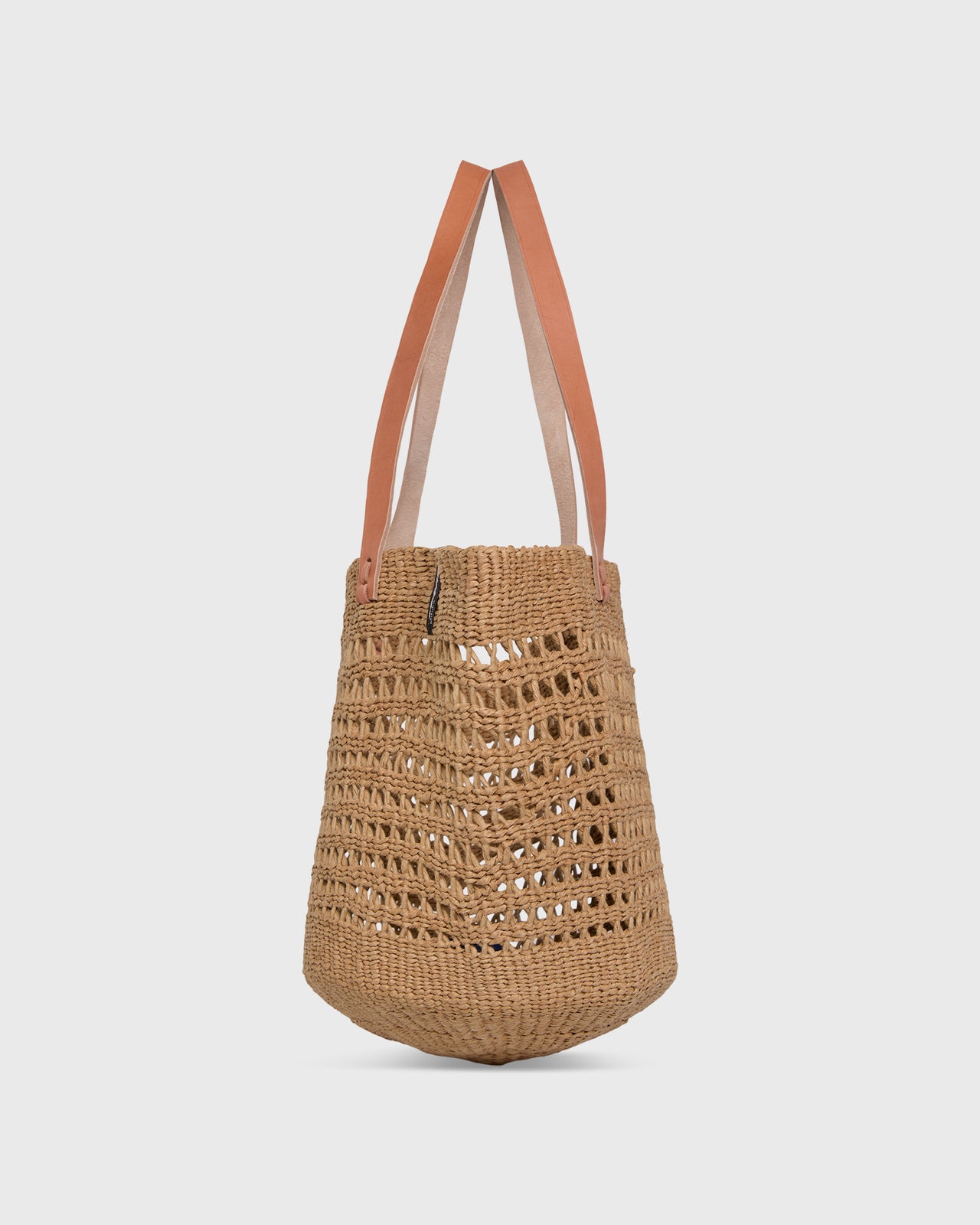 Kiondo Shopper Basket in Brown Open Weave