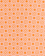 Load image into Gallery viewer, Silk Print Tie in Orange/Bone Rings
