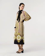 Load image into Gallery viewer, Pencil Skirt in Pagoda Satin
