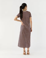 Load image into Gallery viewer, Sporty Swing Dress in Pesciolini Cotton Jersey
