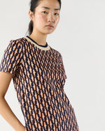 Load image into Gallery viewer, Sporty Swing Dress in Pesciolini Cotton Jersey
