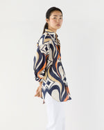 Load image into Gallery viewer, Better Than Your Boyfriend&#39;s Shirt in Jive Macro Cotton Silk
