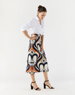 Load image into Gallery viewer, Baia Skirt in Jive Macro Cotton
