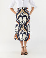 Load image into Gallery viewer, Baia Skirt in Jive Macro Cotton
