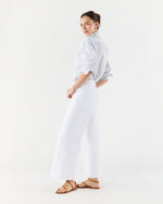 Load image into Gallery viewer, The Ditcher Roller Zip Ankle Jean in Picket Fence
