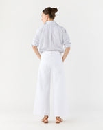 Load image into Gallery viewer, The Ditcher Roller Zip Ankle Jean in Picket Fence
