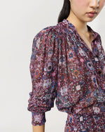 Load image into Gallery viewer, Noeline Top in Plum
