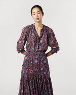 Load image into Gallery viewer, Noeline Top in Plum
