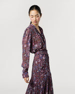 Load image into Gallery viewer, Noeline Top in Plum
