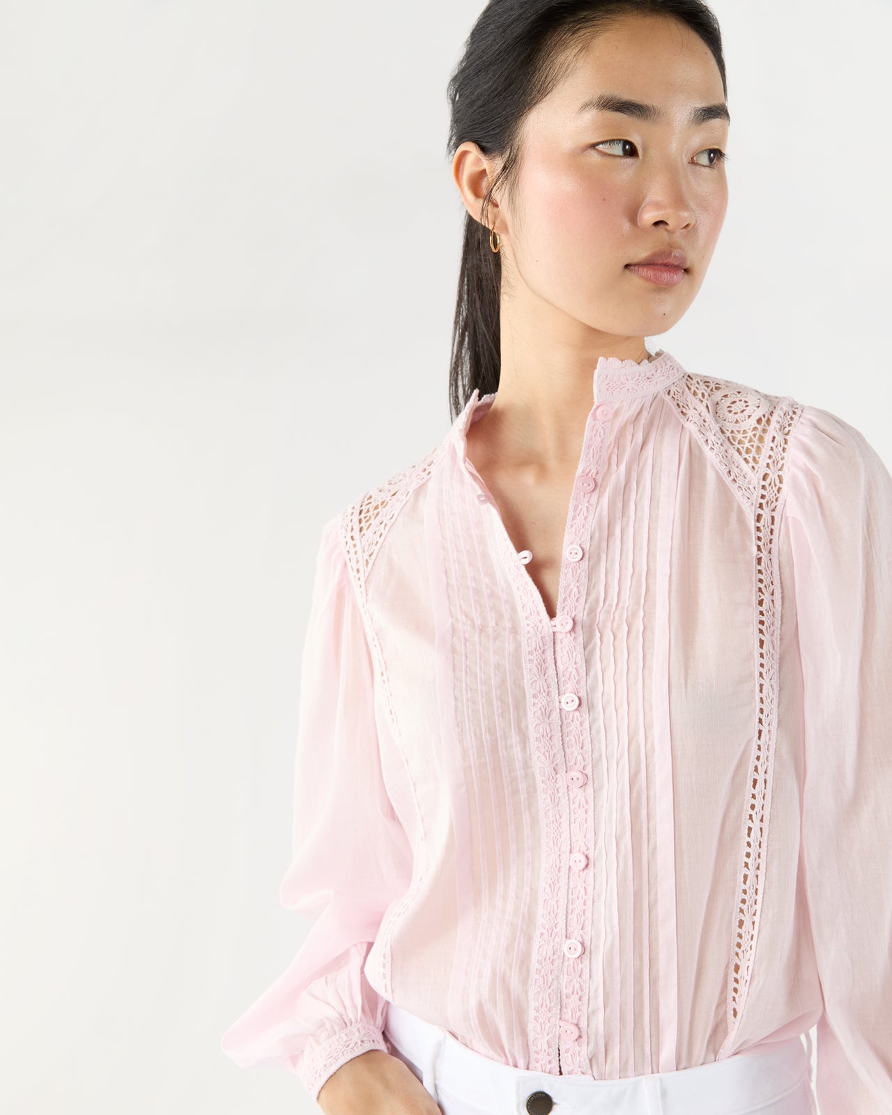 Greicy Top in Light Pink