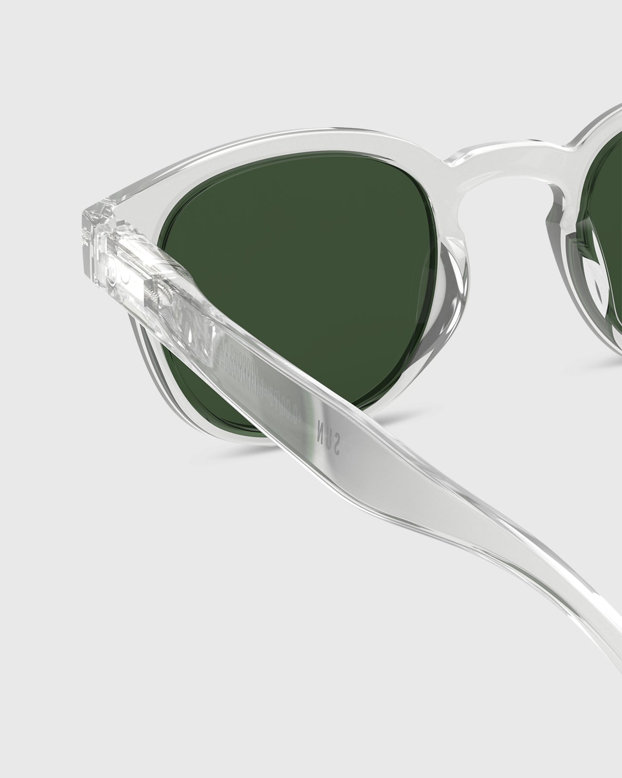 #C Sunglasses in Crystal Polarized