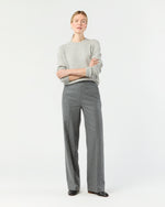 Load image into Gallery viewer, Hutton Pant in Heather Grey Stretch Flannel
