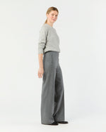 Load image into Gallery viewer, Hutton Pant in Heather Grey Stretch Flannel
