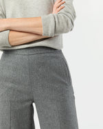 Load image into Gallery viewer, Hutton Pant in Heather Grey Stretch Flannel
