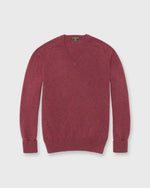 Load image into Gallery viewer, Classic V-Neck Sweater in Heather Autumn Cashmere
