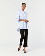 Load image into Gallery viewer, Christiane Bib-Front Tunic in Sky Poplin
