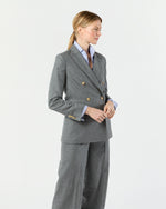 Load image into Gallery viewer, Concetta Jacket in Heather Grey Stretch Flannel
