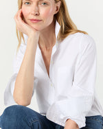 Load image into Gallery viewer, Sidney Shirt in White Poplin
