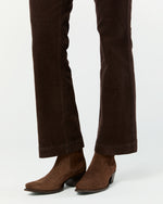 Load image into Gallery viewer, Kendall Flare 5-Pocket Jean in Coffee Stretch Cord
