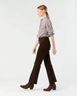 Load image into Gallery viewer, Kendall Flare 5-Pocket Jean in Coffee Stretch Cord
