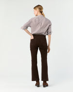 Load image into Gallery viewer, Kendall Flare 5-Pocket Jean in Coffee Stretch Cord
