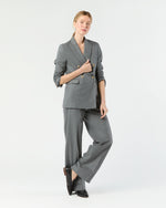 Load image into Gallery viewer, Concetta Jacket in Heather Grey Stretch Flannel

