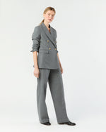 Load image into Gallery viewer, Hutton Pant in Heather Grey Stretch Flannel
