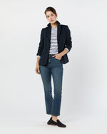 Load image into Gallery viewer, Palmer Jacket in Navy Cashmere Herringbone Tweed
