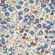 Savannah Top in Eggplant/Multi Wiltshire Bud Liberty Fabric