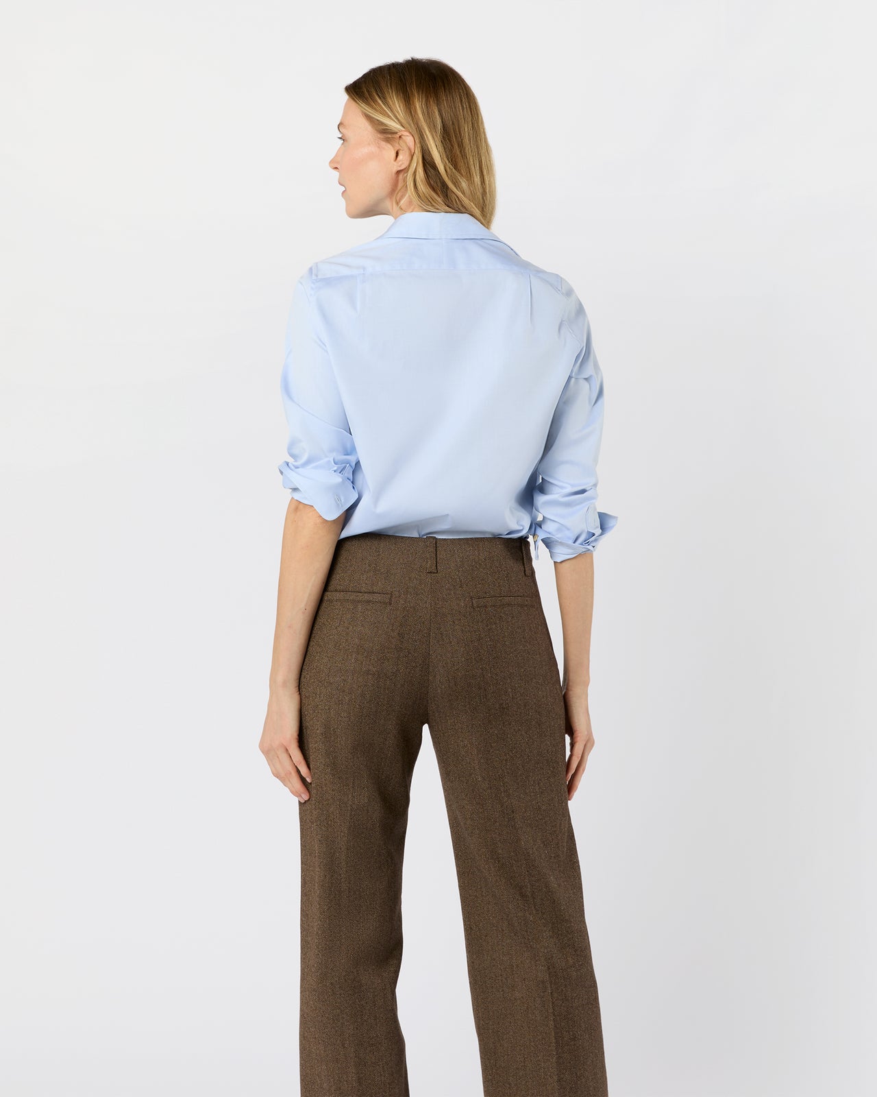 Sidney Shirt in Sky Pinpoint