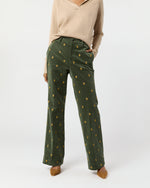 Load image into Gallery viewer, Lindy Trouser in Tree Of Life Embroidered Stretch Cord
