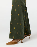 Load image into Gallery viewer, Lindy Trouser in Tree Of Life Embroidered Stretch Cord
