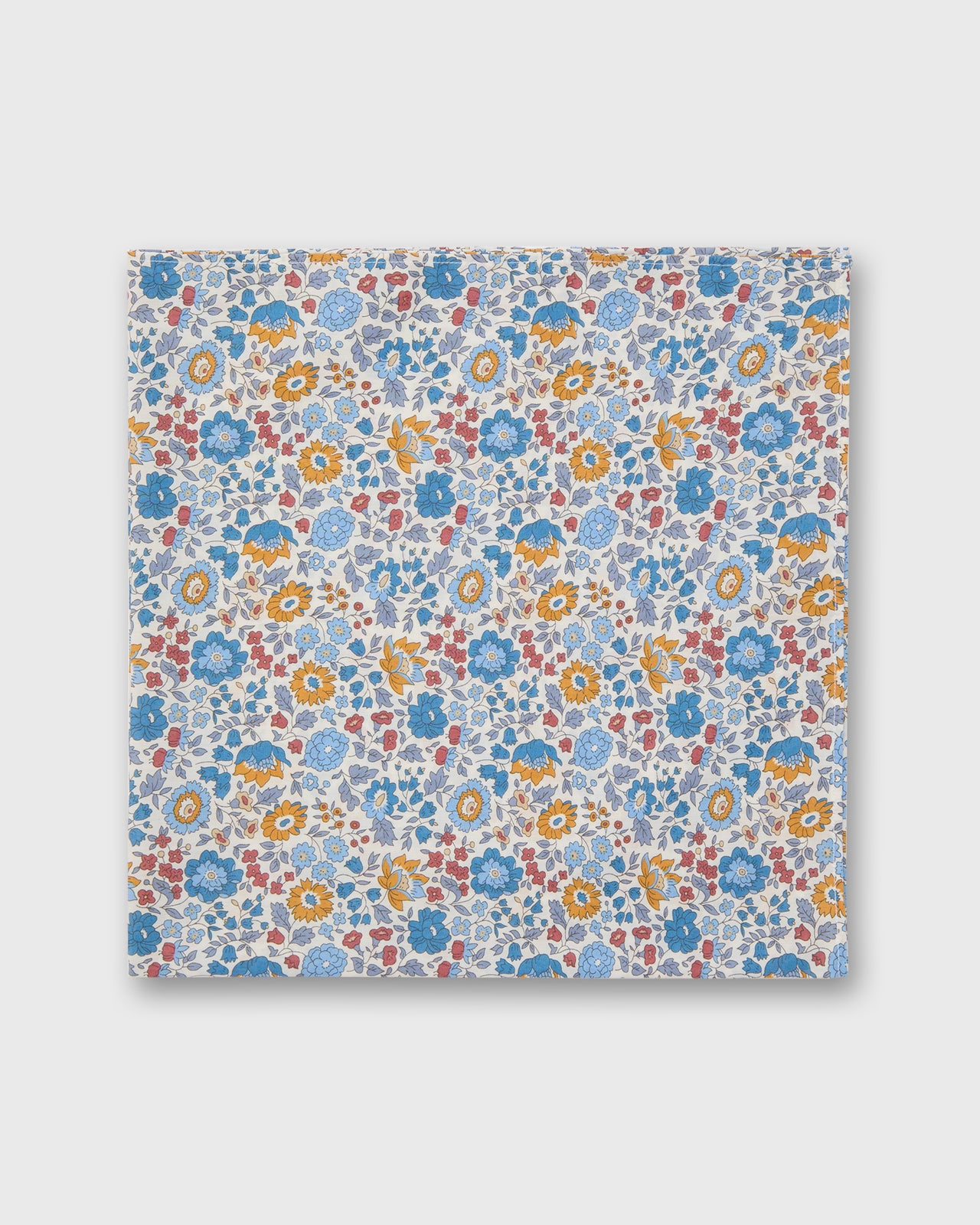 Anyway Scarf in Blue/Gold D'anjo Liberty Fabric