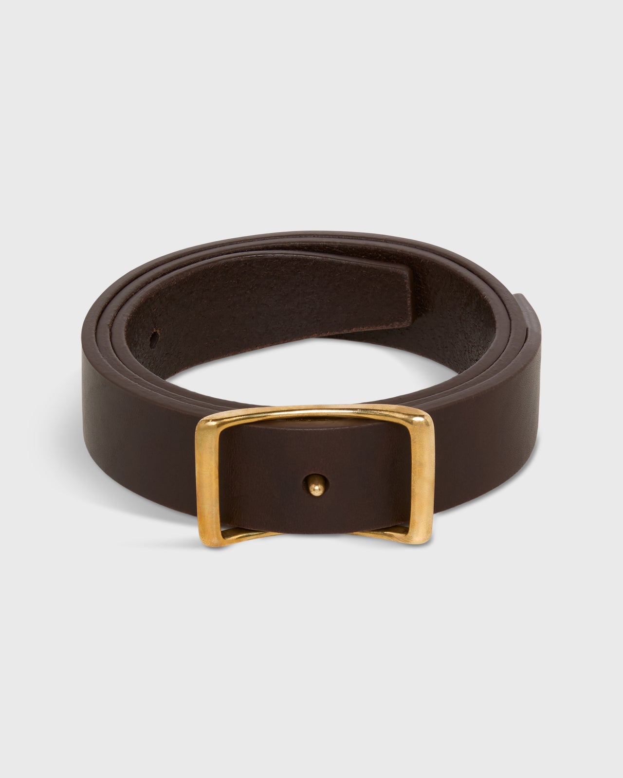 1.25" Conroy Belt in Dark Brown Leather