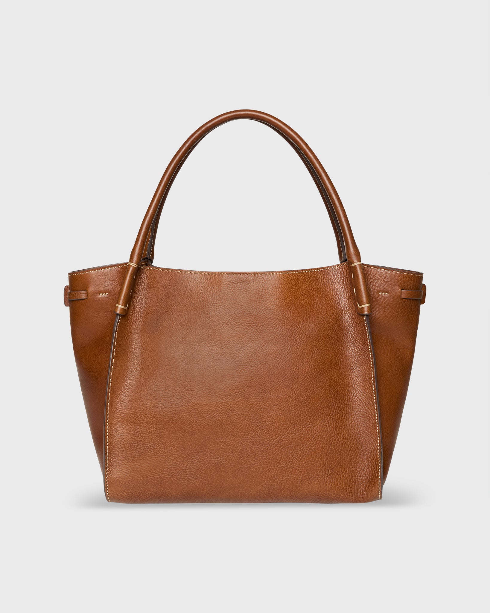 Zoe Tote in Brown Leather