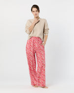 Load image into Gallery viewer, Pajama Pant in Red Mitsi Liberty Fabric
