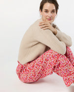 Load image into Gallery viewer, Pajama Pant in Red Mitsi Liberty Fabric

