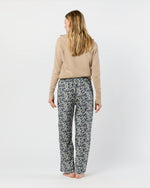 Load image into Gallery viewer, Pajama Pant in Blue/Green Mitsi Liberty Fabric
