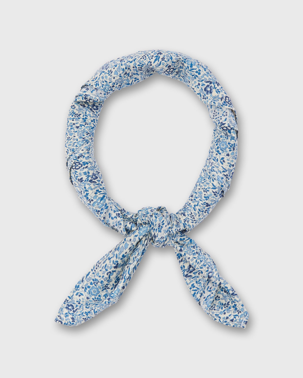 Anyway Scarf in Blue Katie & Millie Liberty Fabric