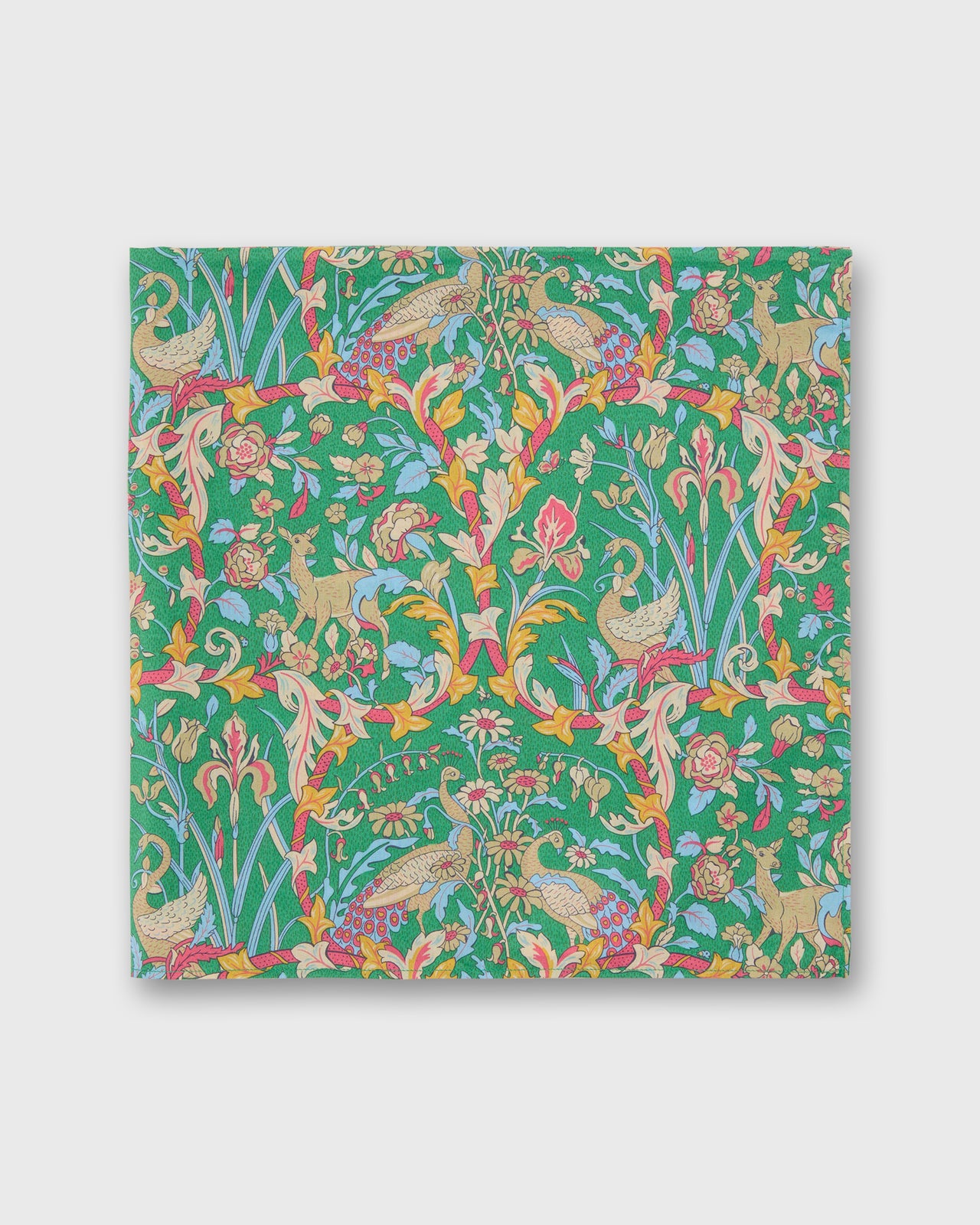 Anyway Scarf in Avocado/Multi Joan Liberty Fabric