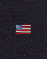Load image into Gallery viewer, Silk Single Club Tie in American Flag
