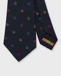 Silk Woven Tie in Pacific/Multi Adaptor