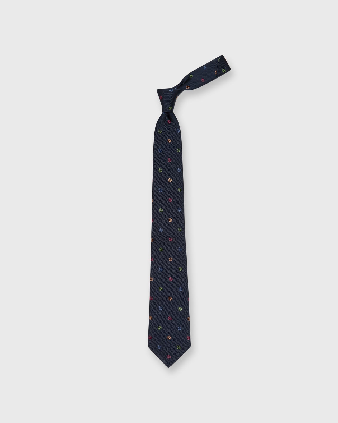 Silk Woven Tie in Pacific/Multi Adaptor