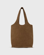 Load image into Gallery viewer, Paola Bucket Bag in Chestnut Suede
