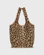 Load image into Gallery viewer, Paola Bucket Bag in Mini Leopard Calf Hair
